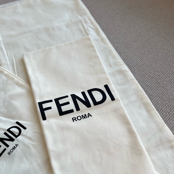 Fendi FF Logo ‘Forever Fendi’ Tall Boots in Size EU 34 - Picture 9 of 9